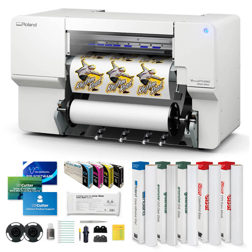 Roland VersaSTUDIO BN2-20A Desktop 20" Eco-Solvent Printer/Cutter with CMYK Inks