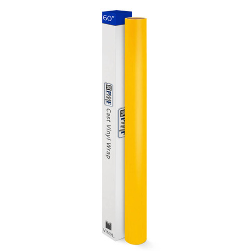 KPMF K75400 Series Matte Sonic Yellow Pearl Vinyl Vehicle Wrap (K75538)