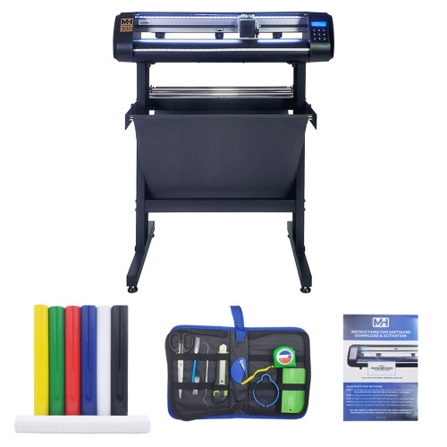USCutter MH300 28" Vinyl Cutter Machine with ARMS Contour Cutting & Barcode Job Management