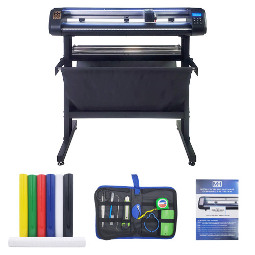 USCutter MH300 34" Vinyl Cutter Machine with ARMS Contour Cutting & Barcode Job Management