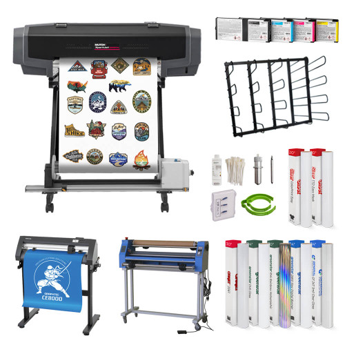 Mutoh XpertJet C641SR Pro 24" Print/Cut Production Business Bundle