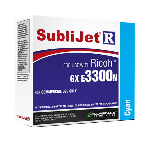 Sawgrass SubliJet-R Inks for Ricoh GX e3300N/Ricoh GXE 7700