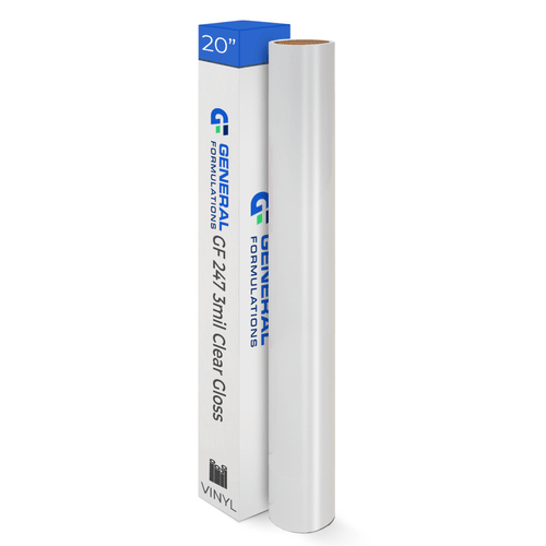 General Formulations GF 247 3.0mil Gloss Clear Printable UV Laminate