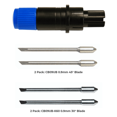 Graphtec CB09 Blade Holder and Blade Assortment Bundle